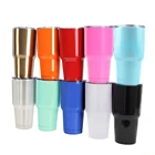 with Lid Mug French 304 French Style Full Color Stainless Steel Inox Thermos Mug for Camping