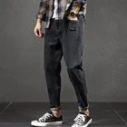 In Stock Custom Wholesale Fall New Fashion Slim Simple Wild Feet Jeans for Men