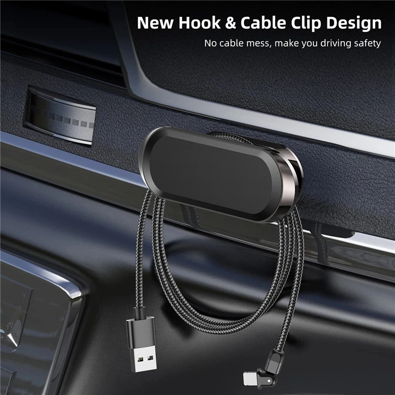 Super Strong 8 PCS Magnetic 360 Rotating Car Phone Holder For iPhone 14 13 12 Pro Max Magnet GPS Car Support Mount
