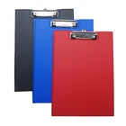 High Quality Cheap PVC Leather Plastic File Folder A4 double sided plywood