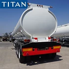 Heavy Duty 3 Axles 40000 42000 45000 50000 Liters Petrol Diesel Oil Prices Fuel Tank Tanker Truck Semi Trailer