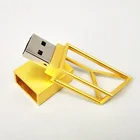 Metal Tower USB Flash Drive Customized Wedding Souvenir USB Stick