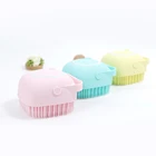 Top Selling 2020 New product BPA Free Baby Silicone Shower Massage Soft Brush