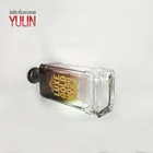 Hand made luxury high grade round gold XO/brandy/whiskey/vodka unique glass bottle