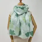 Lady Fashion Silk Scarf feels well satin scarf custom silk scarf print long can make logo