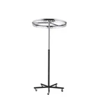 Wholesale Metal Hanging Clothes Shelf Round Clothing Store Display Rack