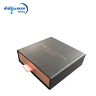 Pink Grey black Rigid Hard Paper Drawer Gift Box Packaging for Wallet