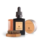Private Label Beard Oil Serum Care Products Hair Growth Balm Moisturizer Tin Beard Growth Oil Kit