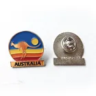 Badge Anime Badge Quality Fashion Promotional Metal Movie Anime Rhinoceros Metallic Lapel Pin Badge For Apparel