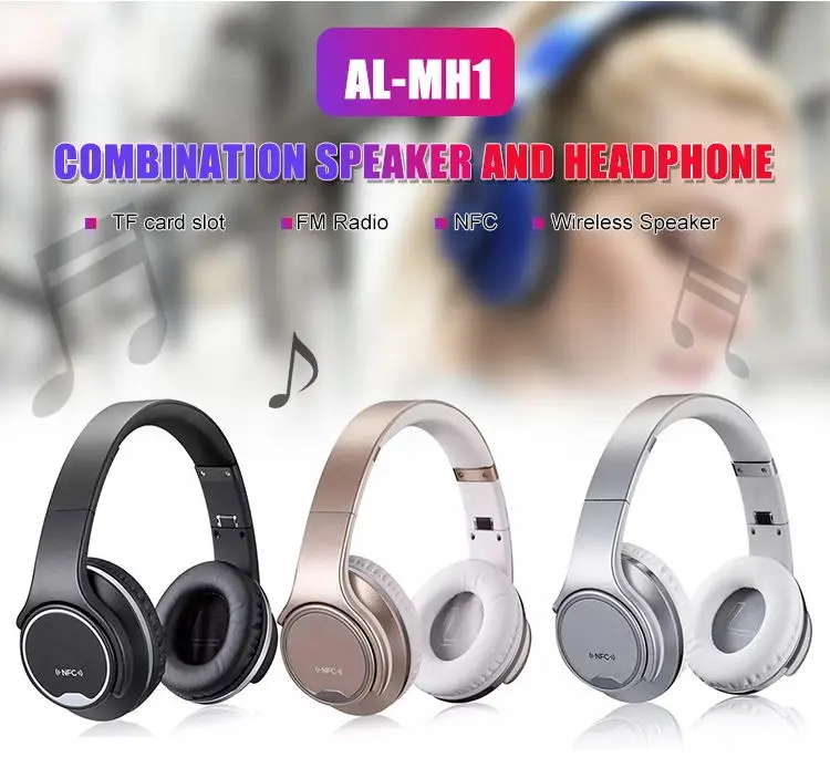 Factory wholesale newest active noise cancelling stereo wireless bluetooth headphone with nfc function - ANKUX.COM