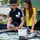 CARKU Newest New 110V 100W Emergency Outdoor Portable Lithium Battery Solar Power Supply Backup Charging Power Station
