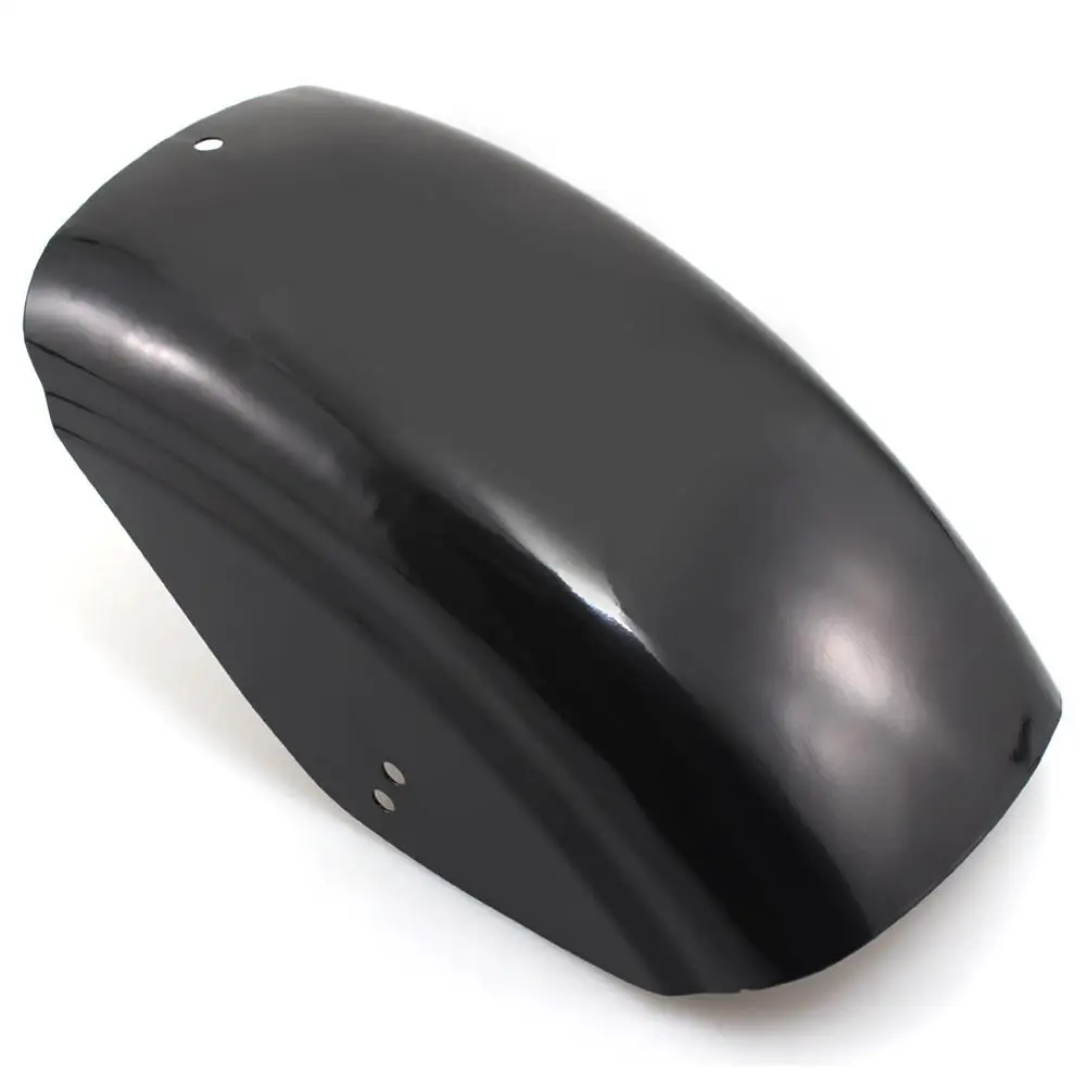Black Short Flat Rear Fender Mud Guard Fit For Harley Sportster XL 883 1200 48 72 Bobber Cafe Racer Mudguard Cover 1986-2020