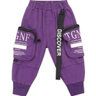 Boy overalls children's Korean version slacks baby spring and autumn kids wear fashion pants fashion