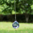 Crystal Hanging Decorations Pull Chain Crystal Pendant Glass Ice Diamond Pull Chain for Ceiling Fan Light Extension Chain