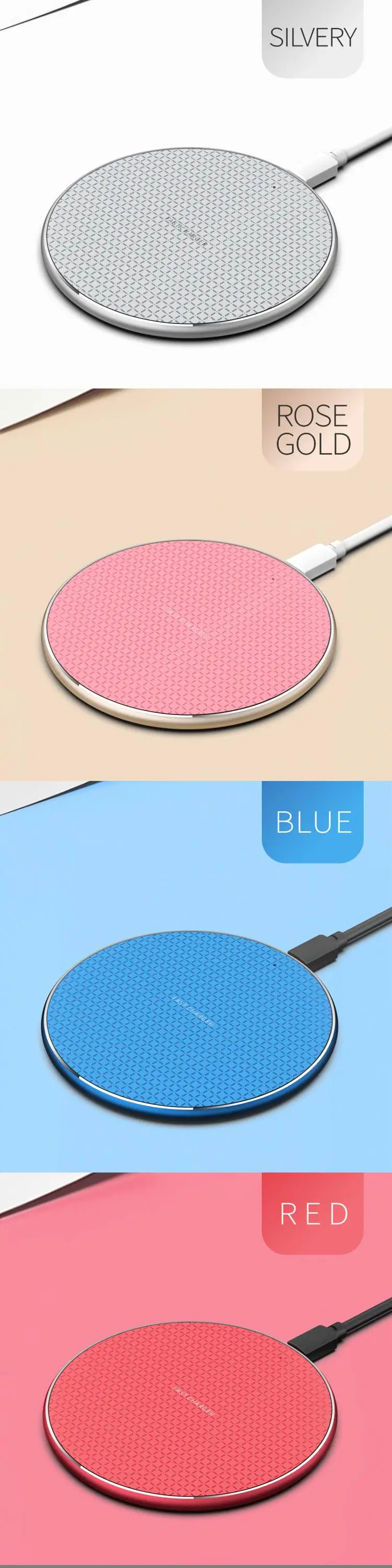 Hot wholesale 5V/2A Wireless Charger Wholesale New Arrivals 2020 Wireless Fast Charging Mobile Phones Charger For Iphone Android
