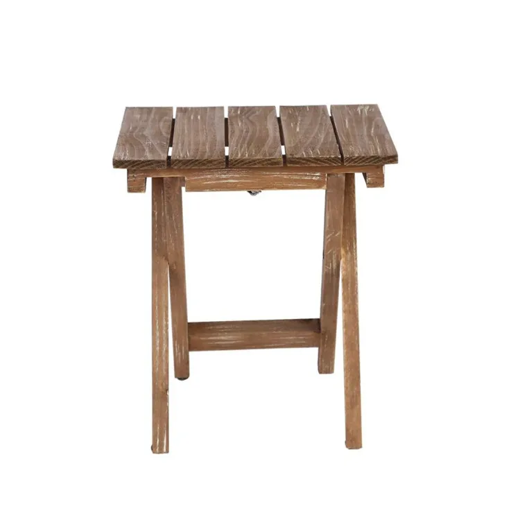 wooden snack tray tables