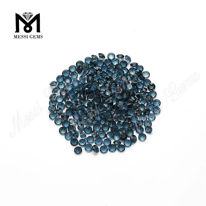Londres Topacio Azul joyas de piedras preciosas semi precio por quilate