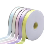 Double face single face satin ribbon 100yard custom color and size