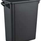 High quality durable plastic garbage waste bin 65l dustbin for home