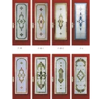 Glass Insert Glass For Door Double Pane Tempered Glass With Tinted Beveled Glass Clusters Designs For Door Inserts