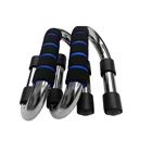 S-Shape Push Ups Strength Muscle Training Sports Home Fitness Exercise Push Up Stands Bar