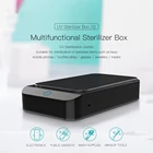 Cellphone mobile phone uvc sterilization box cabinet uv light sterilizer phone sanitizer