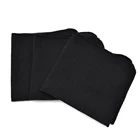 100% Cotton wholesale plain black waffle cleaning dish kitchen cloth