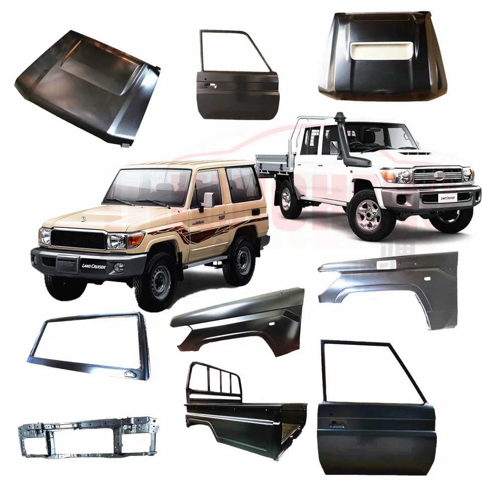 Aftermarket Car Door Hood Tailgatel Fender Mudguard For Land Cruiser 79