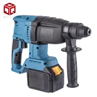 Drill Hammer Hammer Drill Factory Direct 3 Functions 28mm Cordless Drill Hammer Impact Drill With Battery For House