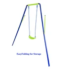 Factory direct sales cheap infant baby swing set garden out