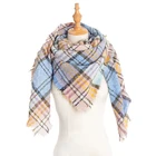 Wholesale winterfrench shawl women pashmina cashmere scarf custom logo