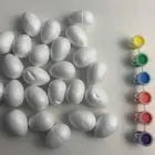 Easter Styrofoam Eggs Easter Printing Foam Eggs Handmade DIY Eggs Raw Materials Easter Gift