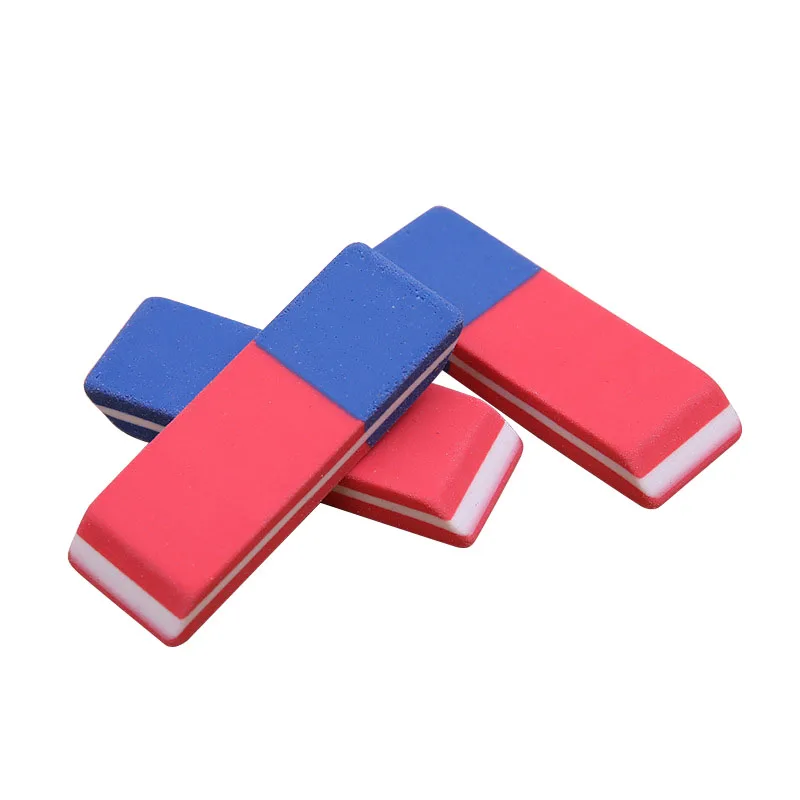 blue and red double tip mistake eraser for ink or