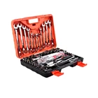 Tools Convenient Use High Adaptability Precision Forging Car Repair Tools Ratchet Wrench Spanner Set/