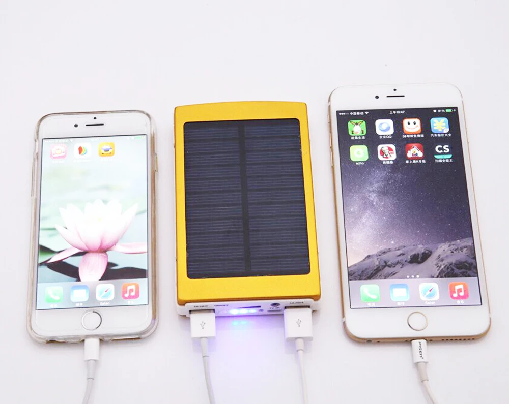 Factory price Manufacturer Supplier super slim solar power bank for business good - ANKUX.COM