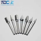 Solid Carbide Rotary Burr Cutting Tools Tungsten Carbide Burs Tungsten Carbide Rotary Burs