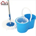 magic easy cleaning floor microfiber spin plastic mop bucket