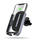 FOD Function Fast Wireless Charging R1 S5 Phone Holder Headset 3 in 1 Car Mount Wireless Charger