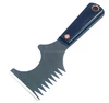 Multi-purpose scraper with teeth, clipped plastic handle/Paint putty knife