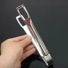 1PC New Stainless Steel Barbecue BBQ Clip Bread Food Ice Clamp Ice Tong Tool Bar Kitchen Accessories Wholesale LB 534