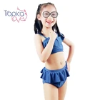 wholesale new design hot sale kids swimwear& quality girls bikini swimwear for beach
