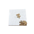 wholesale high quality blank mdf wood sublimation jigsaw puzzle for kids