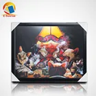 Children favorite cartoon Micky Mouse 3d lenticular picture for doll promotion