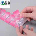Tear Print Bottle Label Custom Printed Tear Resistant Matte Laminated Self Adhesive Bottle Barcode Labels