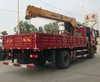 Truck mounted mini crane hydraulic arm truck with crane