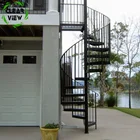 CLEAVIEW FURNISHING used indoor iron stair railing outdoor spiral staircase