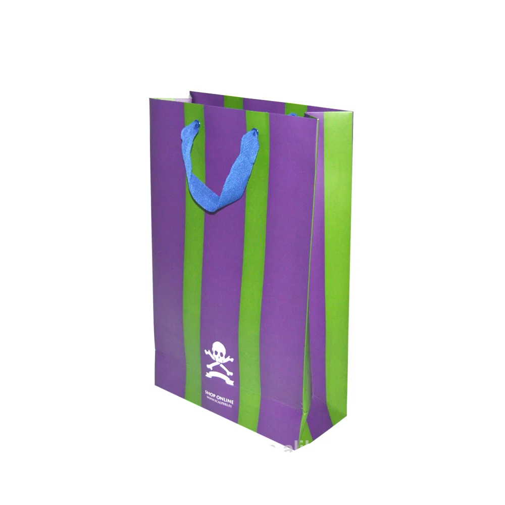colorful printing luxury gift package fashion shopping art paper