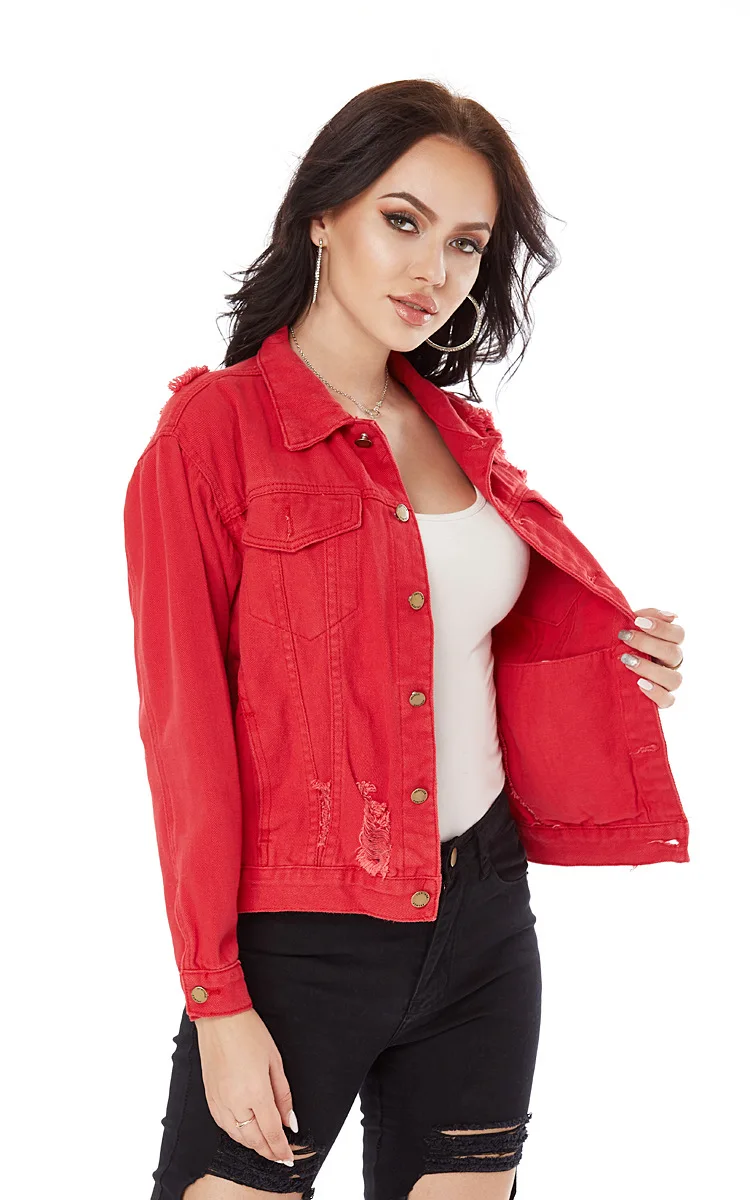 New Fashion Ladies Two-piece Veste Femme Irregular Short Denim Vest Jacket Puff Sleeve Loose Blouse Suit Women