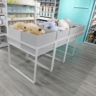 Corrosion Protection Factory Shelves Factory Price NOME Wooden Display Rack MINISO Style Shelf