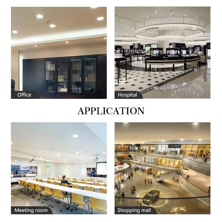 Modern Round Recessed Led Panel Light No Flickering Ultra Slim Ceiling Downlight 3w 4w 6w 9w 12w 15w 18w 24w led lights